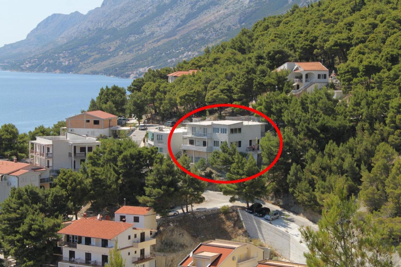 Apartments And Rooms With Parking Space Brela, Makarska - 6895 外观 照片